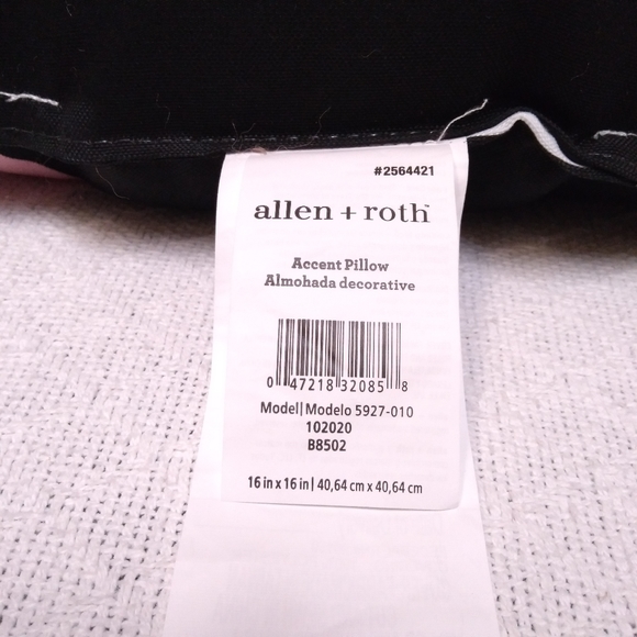 allen + roth Accent Pillow Almohada Decorative - Picture 9 of 9